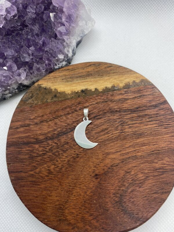 Moon Sterling Silver Pendant