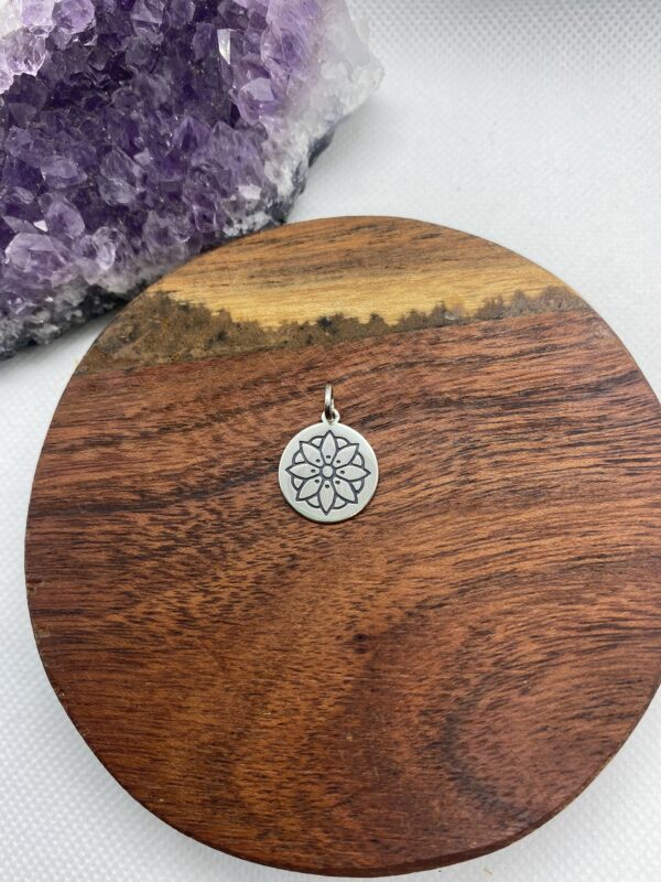 Mandala Sterling Silver Pendant