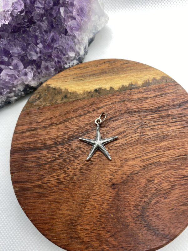 Starfish Bali Style Sterling Silver Pendant