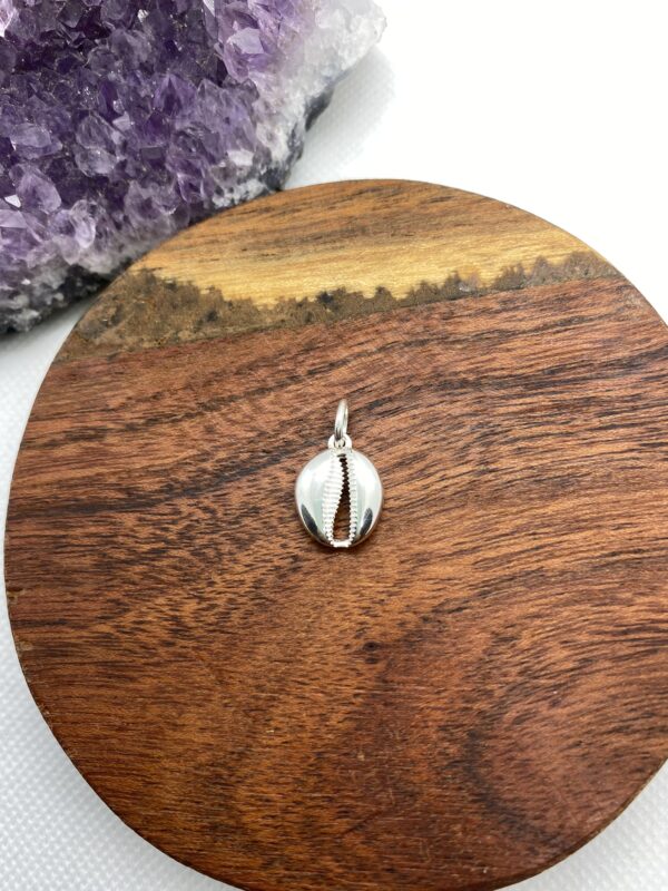 Shell Sterling Silver Pendant - Medium