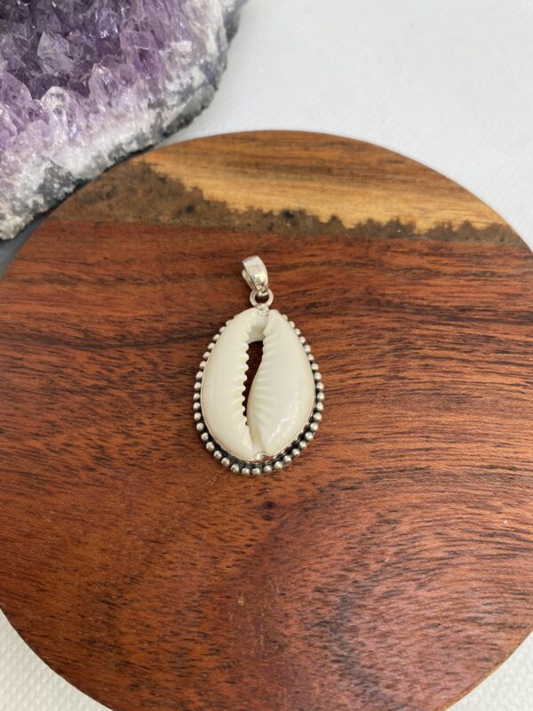 Shell Rare Bali Style (Big) Sterling Silver Pendant
