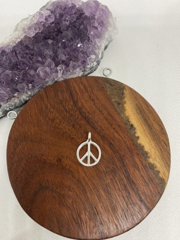 Peace Sterling Silver Pendant